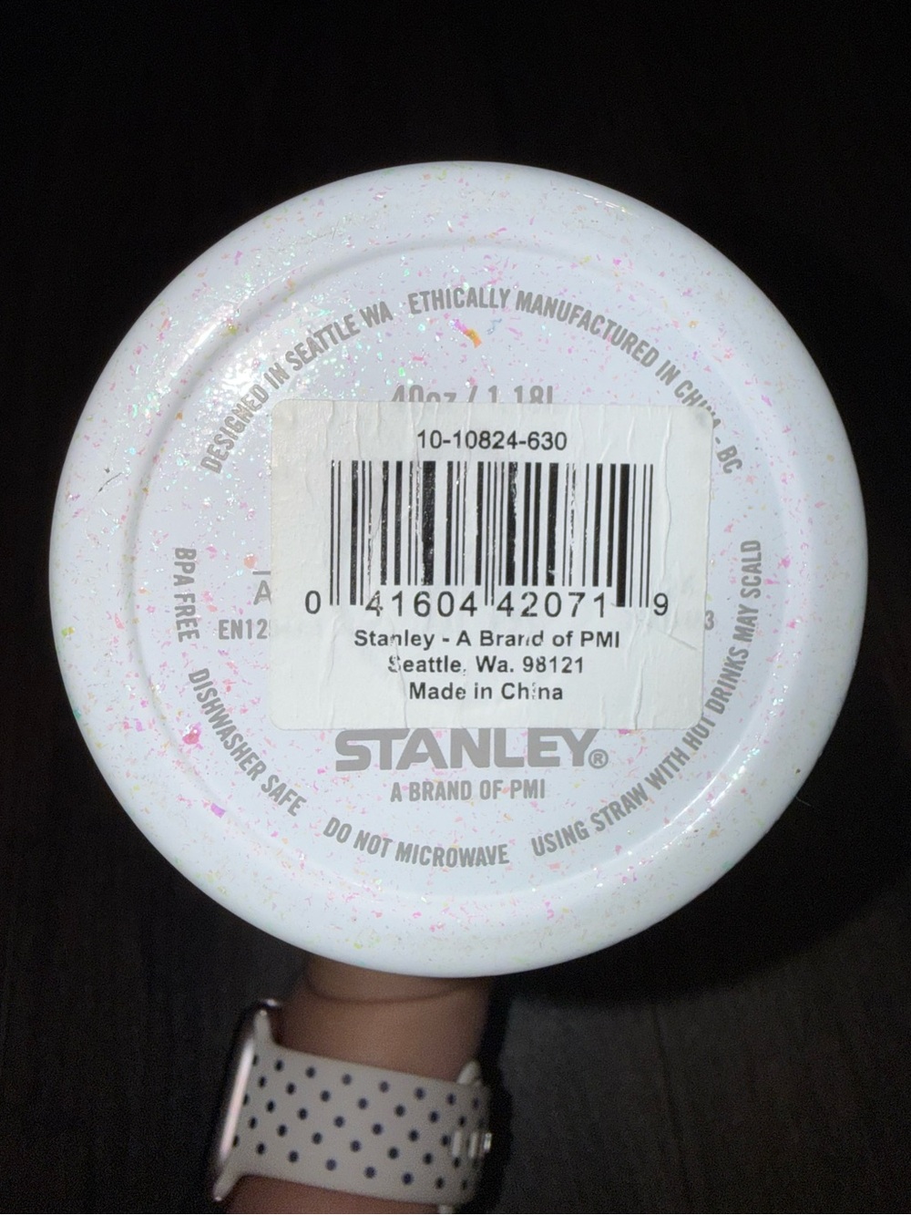 Stanley Quencher FlowState 40 oz Pearl Shimmer - Limited Edition - Picture 4 of 9